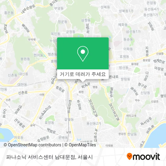 파나소닉 서비스센터 남대문점 지도