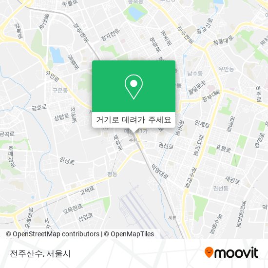 전주산수 지도