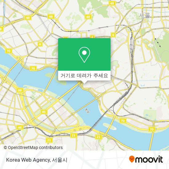 Korea Web Agency 지도