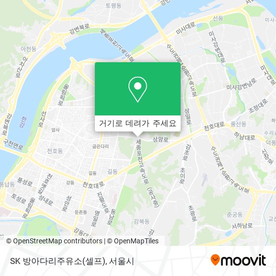 SK 방아다리주유소(셀프) 지도