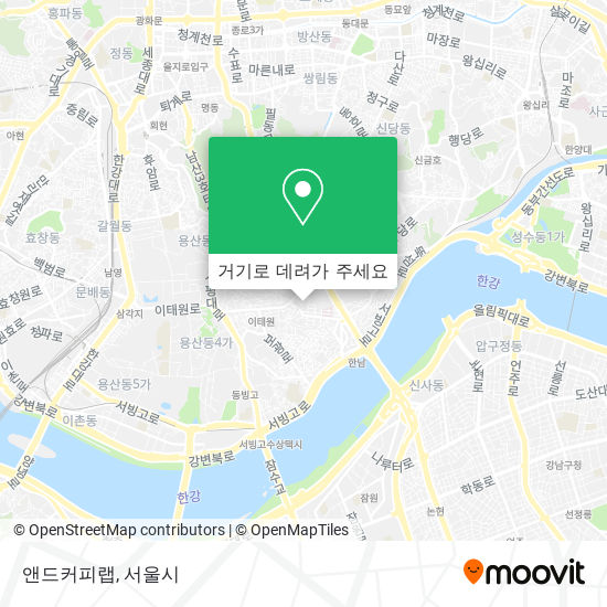 앤드커피랩 지도