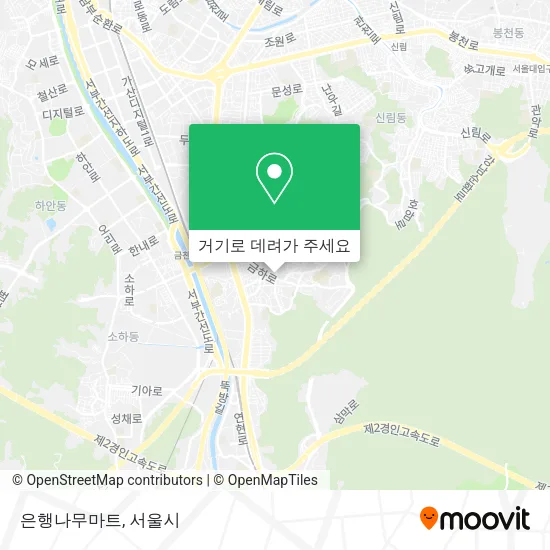 은행나무마트 지도