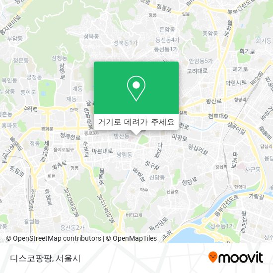 디스코팡팡 지도