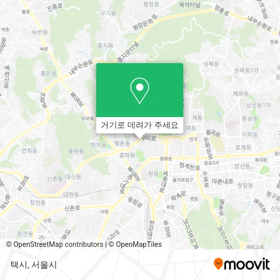 택시 지도