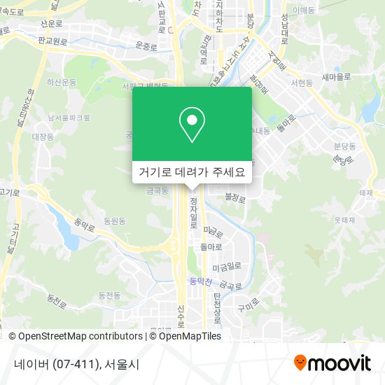 네이버 (07-411) 지도