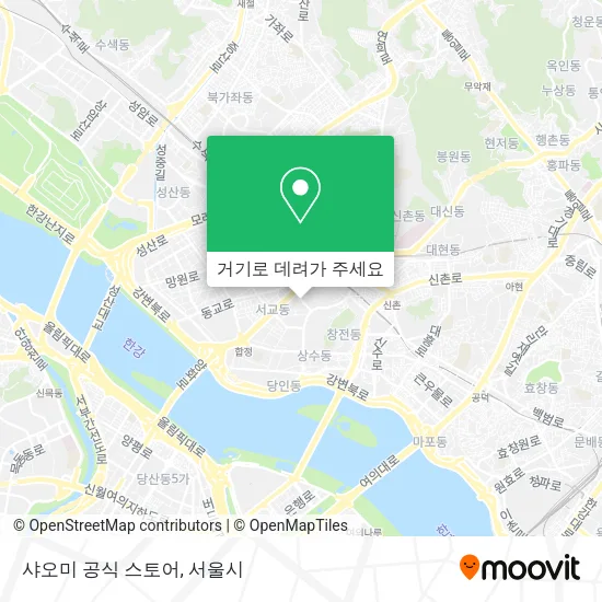 샤오미 공식 스토어 지도
