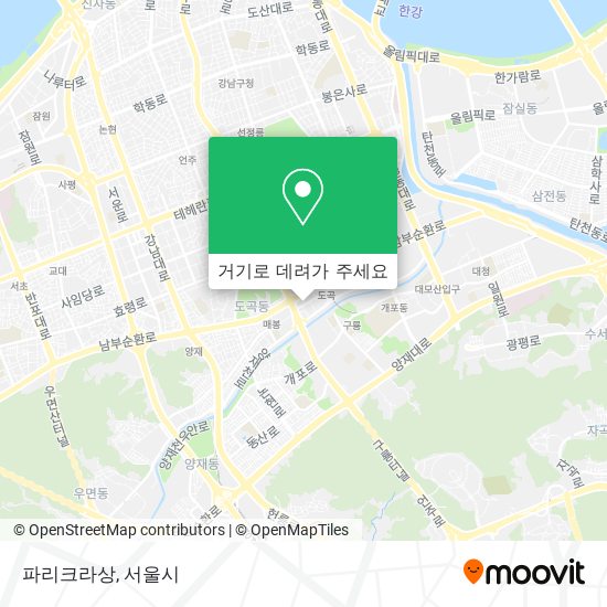 파리크라상 지도