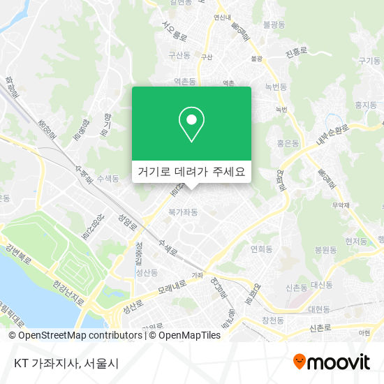 KT 가좌지사 지도