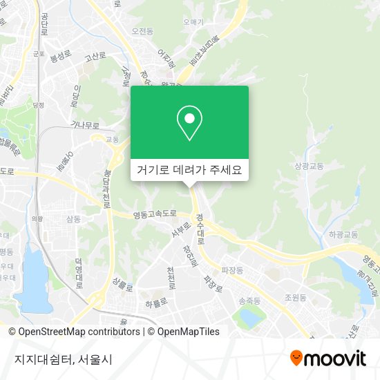 지지대쉼터 지도