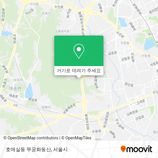 호매실동 무궁화동산 지도