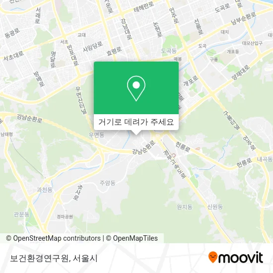 보건환경연구원 지도