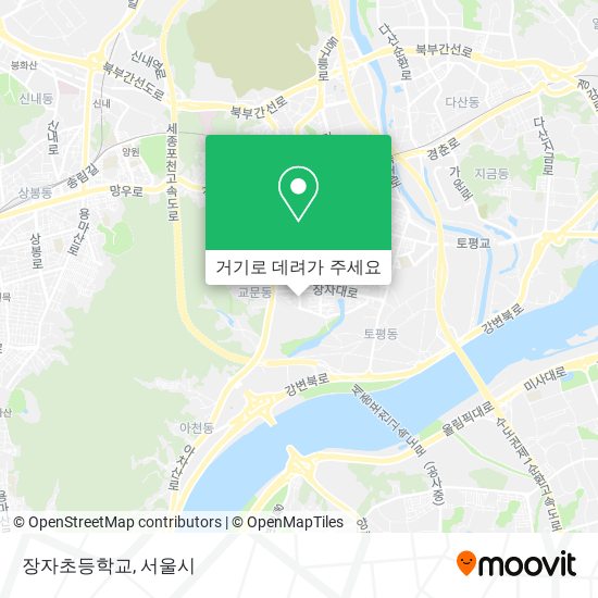 장자초등학교 지도