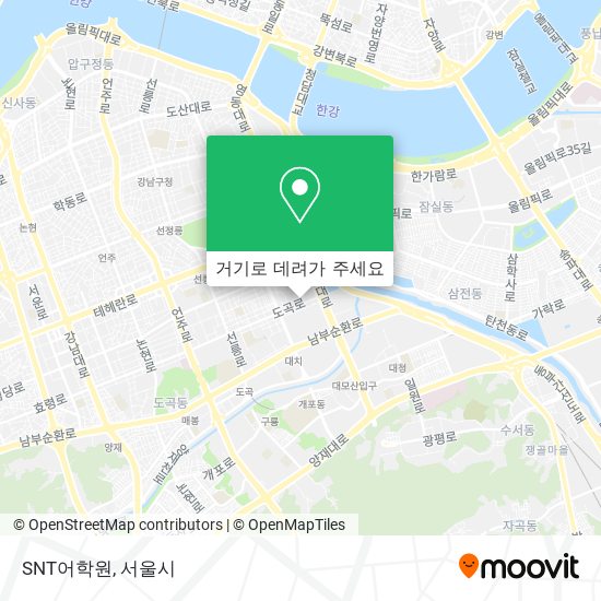 SNT어학원 지도