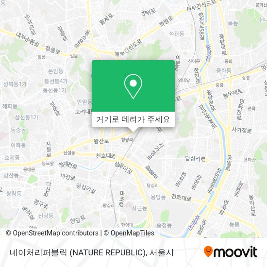 네이처리퍼블릭 (NATURE REPUBLIC) 지도