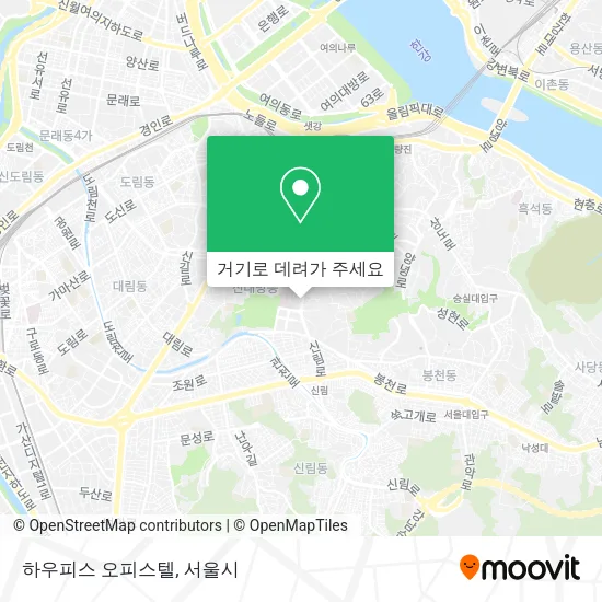 하우피스 오피스텔 지도