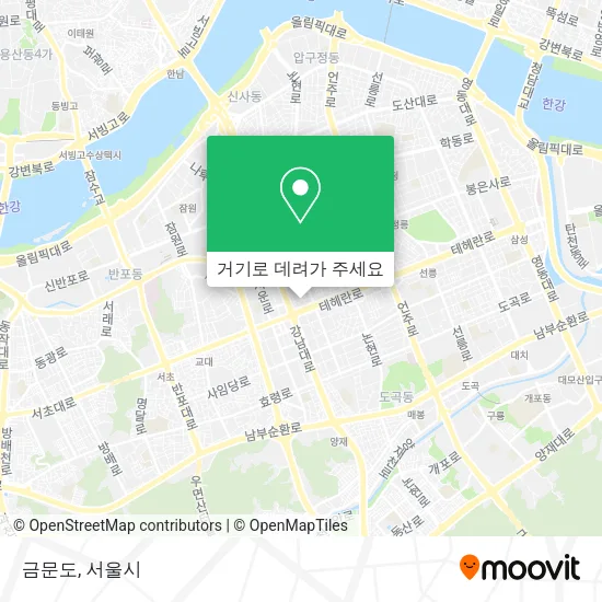 금문도 지도