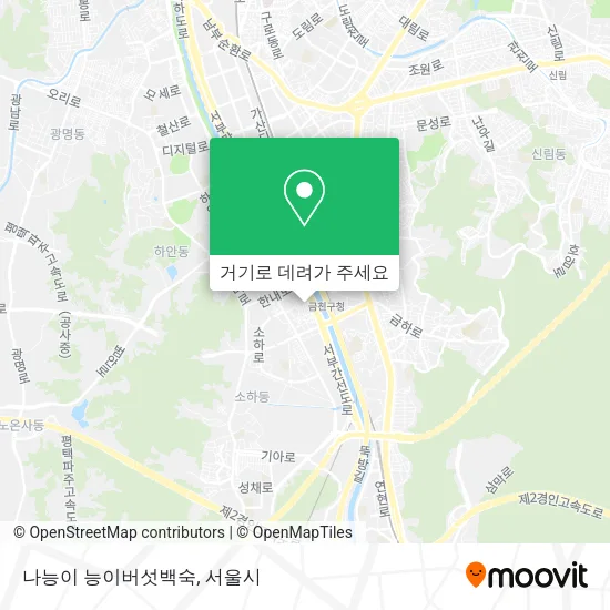 나능이 능이버섯백숙 지도