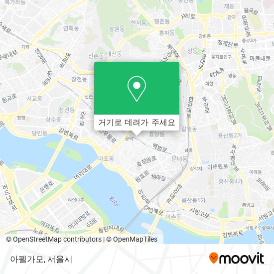 아펠가모 지도