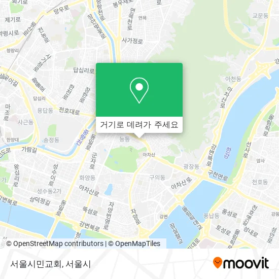 서울시민교회 지도