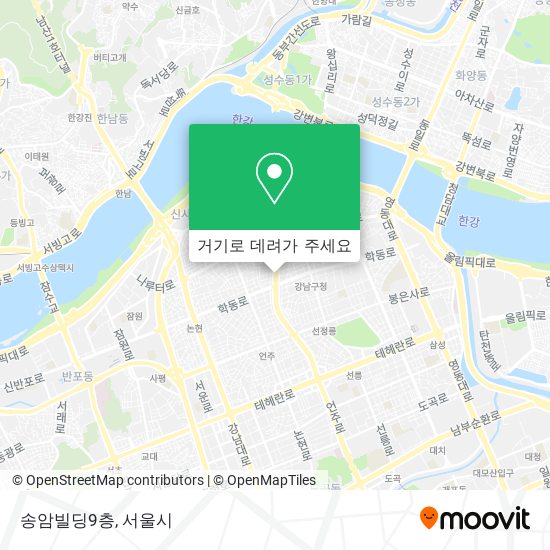 송암빌딩9층 지도
