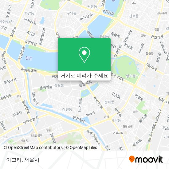 아그라 지도