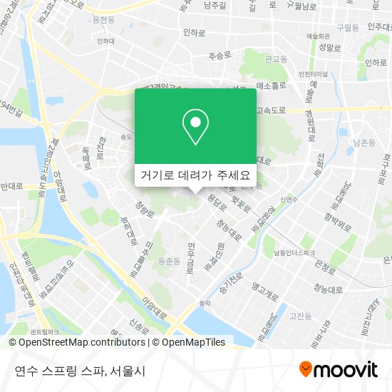 연수 스프링 스파 지도