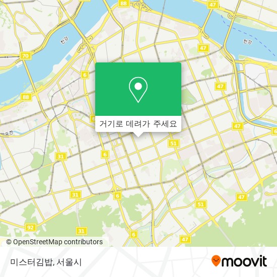 미스터김밥 지도