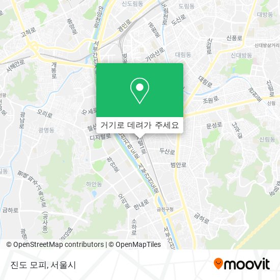 진도 모피 지도