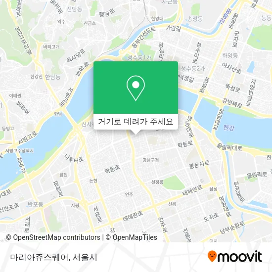 마리아쥬스퀘어 지도