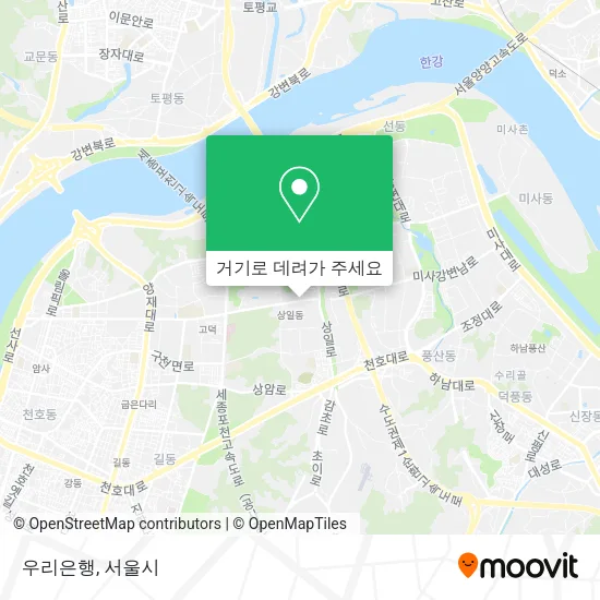 우리은행 지도