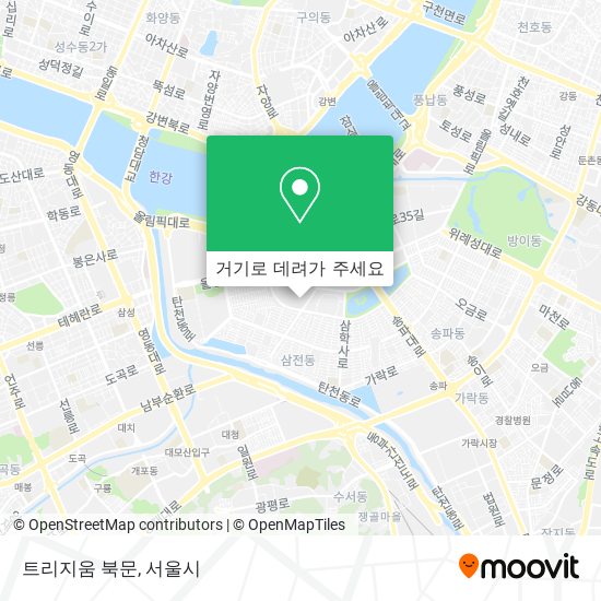 트리지움 북문 지도