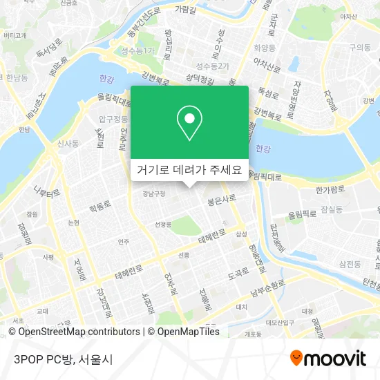 3POP PC방 지도