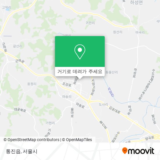 통진읍 지도