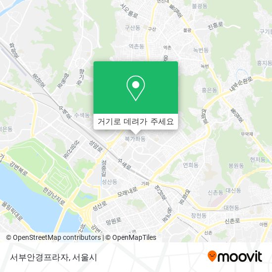 서부안경프라자 지도