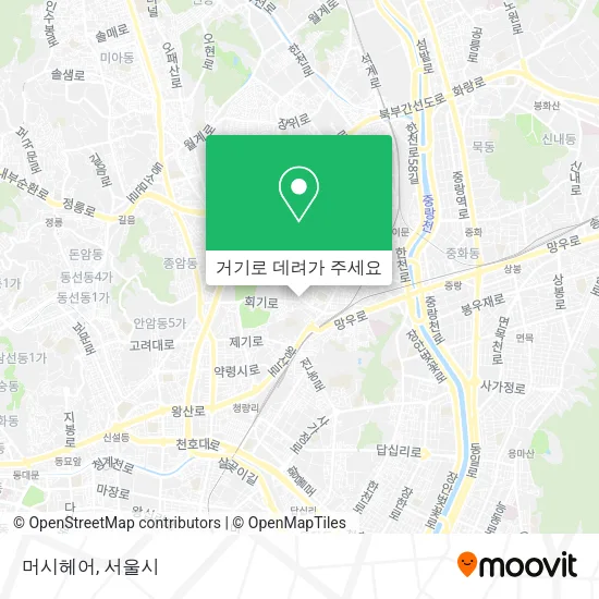 머시헤어 지도
