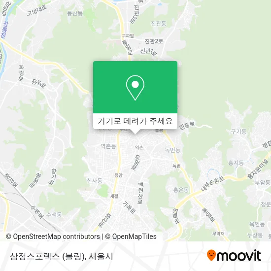 삼정스포렉스 (볼링) 지도