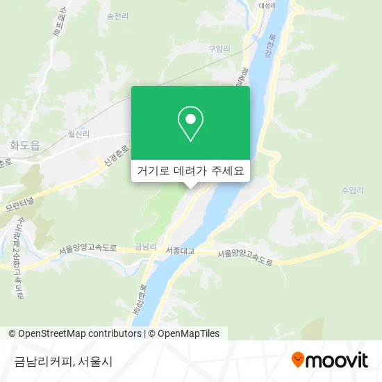 금남리커피 지도