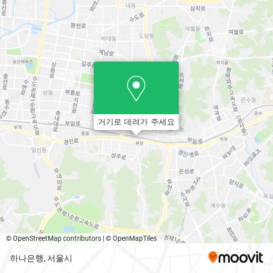 하나은행 지도