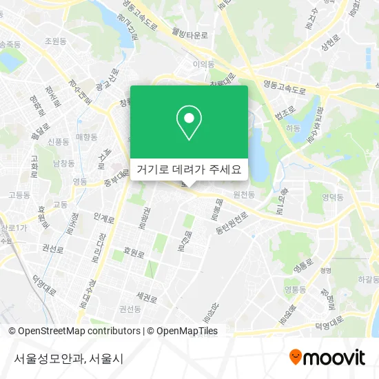 서울성모안과 지도