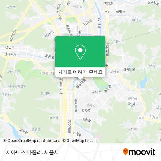 지아니스 나폴리 지도