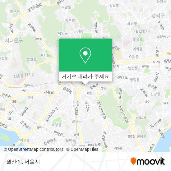 월산정 지도