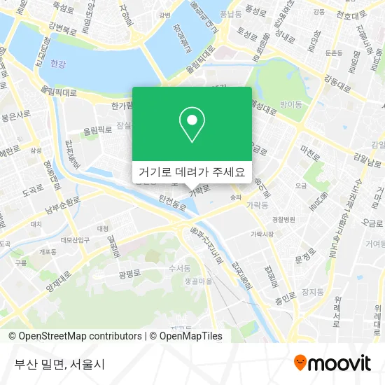 부산 밀면 지도