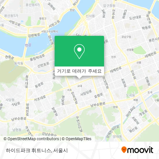 하이드파크 휘트니스 지도