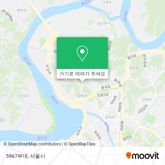 5967부대 지도