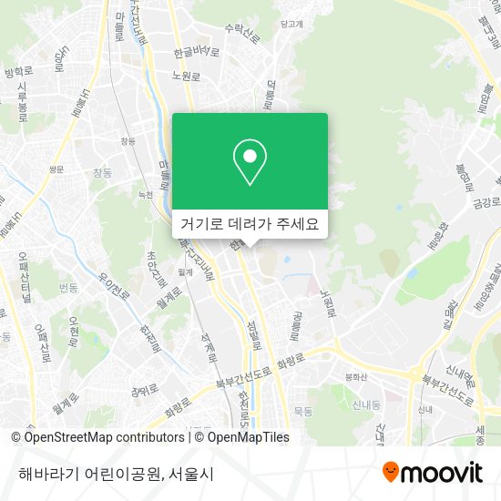 해바라기 어린이공원 지도