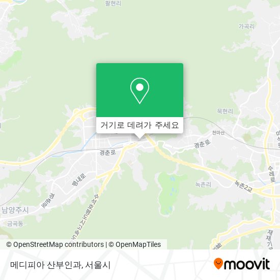 메디피아 산부인과 지도