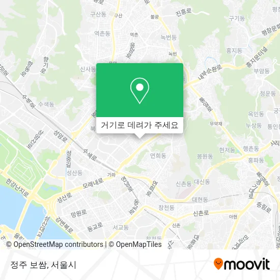 정주 보쌈 지도