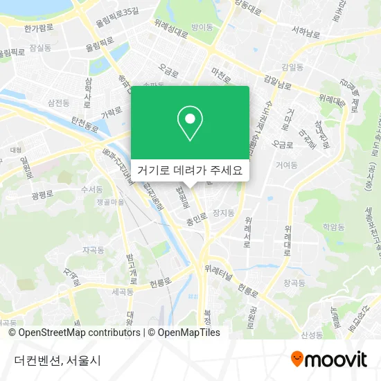 더컨벤션 지도