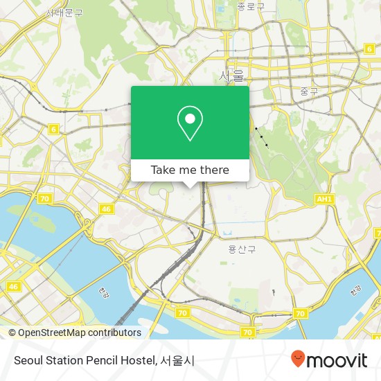 Seoul Station Pencil Hostel 지도
