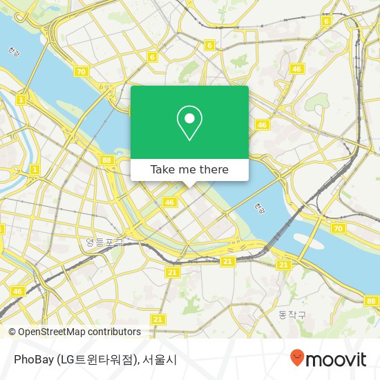 PhoBay (LG트윈타워점) 지도